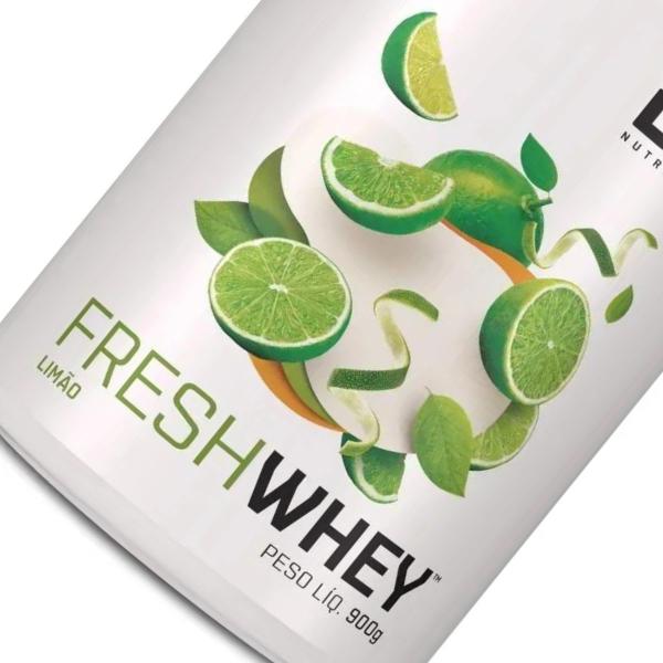 Freshwhey Protein Natural 900g Dux Nutrition Limão Imagem de Freshwhey Protein Natural 900g Dux Nutrition Limão