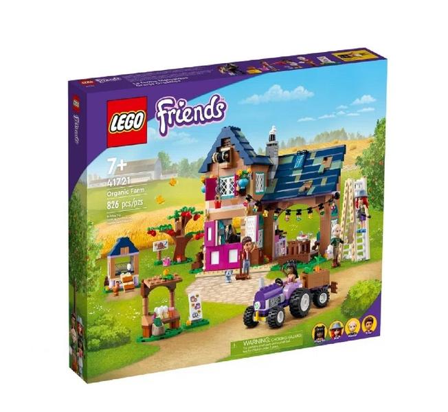 Imagem de Friends Fazenda Organica 4 Personagens 826 Peças 41721 - Lego