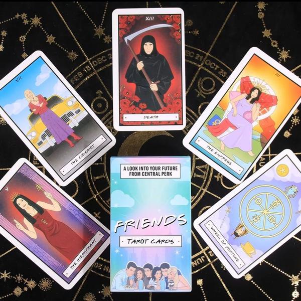 Imagem de Friends Tarot Deck Tarô Dos Amigos Baralho de Cartas de Oráculo