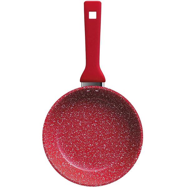 Frigideira 20 cm ColorStone de alumínio com antiaderente Titânio - Euro Home Imagem de Frigideira 20 cm ColorStone de alumínio com antiaderente Titânio - Euro Home