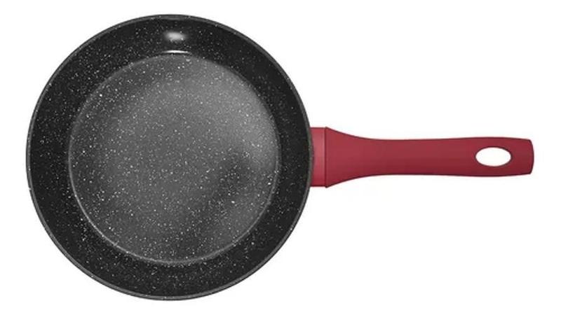 Frigideira 22Cm Ceramica Antiaderente Triplo Indução 1,45L - Mimo Style Imagem de Frigideira 22Cm Ceramica Antiaderente Triplo Indução 1,45L