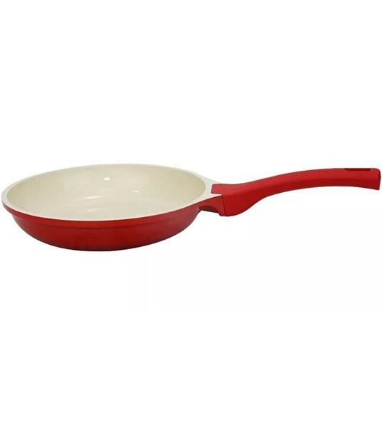 Frigideira 28cm 2,7 Litros Indução Cook&Chef Vermelha - Mimo Style Imagem de Frigideira 28cm 2,7 Litros Indução Cook&Chef Vermelha