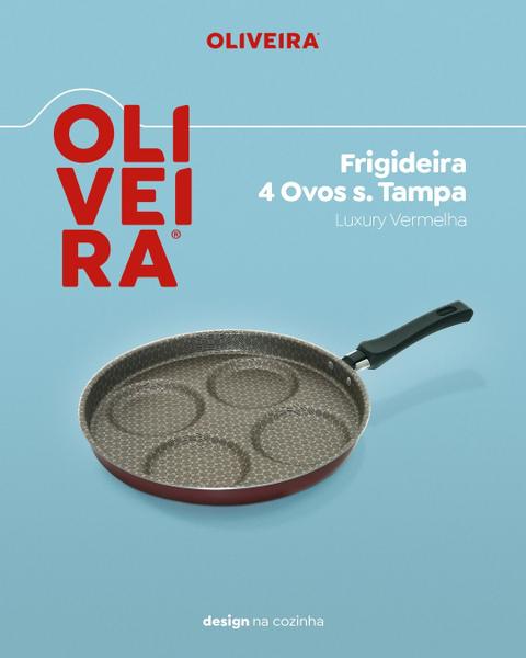 Frigideira 4 ovos e hamburgue luxury oliveira antiaderente Imagem de Frigideira 4 ovos e hamburgue luxury oliveira antiaderente