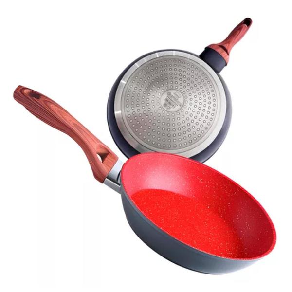 Frigideira Aluminio Forjado Nano Cerâmica 22 Cm Indução 1.1l - Duralar Imagem de Frigideira Aluminio Forjado Nano Cerâmica 22 Cm Indução 1.1l