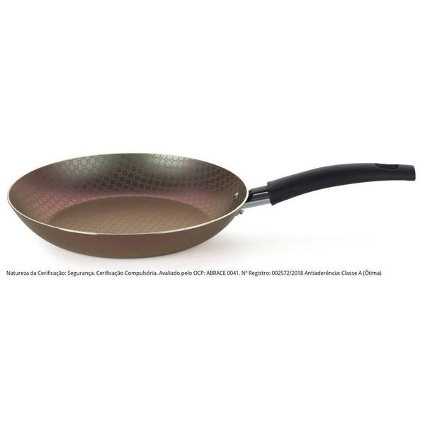 Frigideira Antiaderente 1,30l Aura Furta-cor 26cm - MULTIFLON Imagem de Frigideira Antiaderente 1,30l Aura Furta-cor 26cm