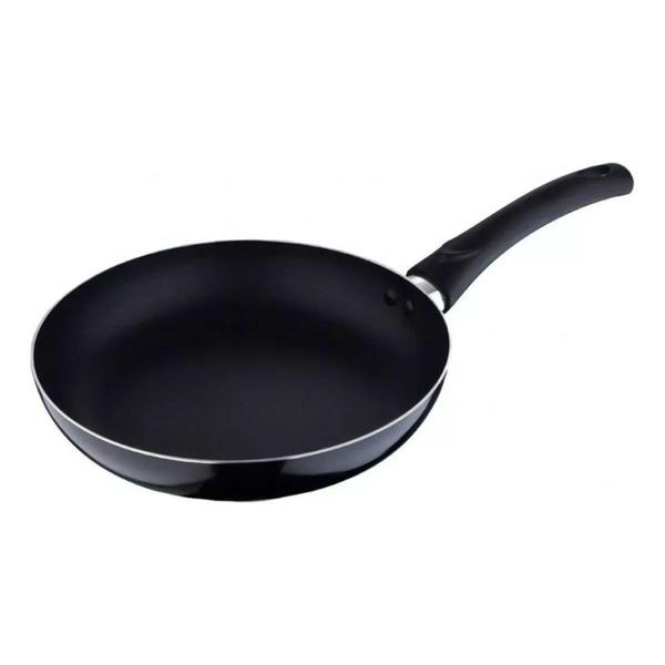 Frigideira Antiaderente Aluminio Inox Prensado Sauce 28Cm - Globimport Imagem de Frigideira Antiaderente Aluminio Inox Prensado Sauce 28Cm