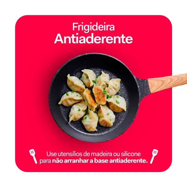 Imagem de Frigideira Antiaderente Ceramica 24cm Indução Cabo Antitermico - Bestinox