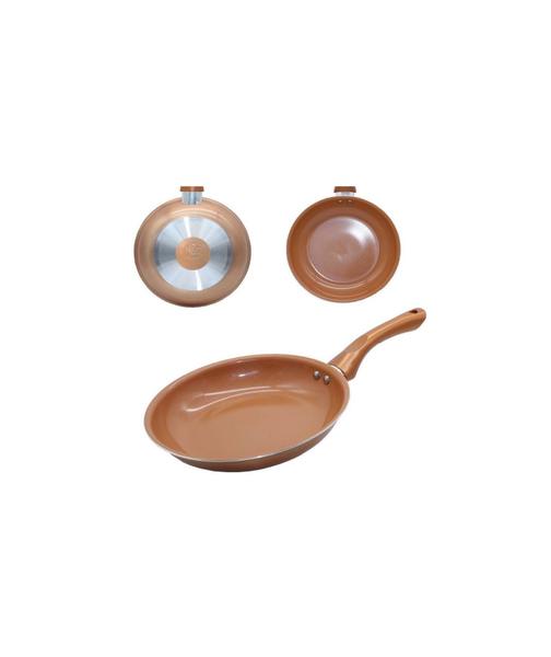 Frigideira antiaderente ceramica cobre 16 cm - Sq Imagem de Frigideira antiaderente ceramica cobre 16 cm