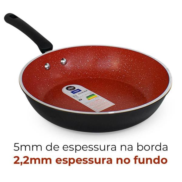 Imagem de Frigideira Antiaderente Cerâmica Indução 26Cm Brinox Select