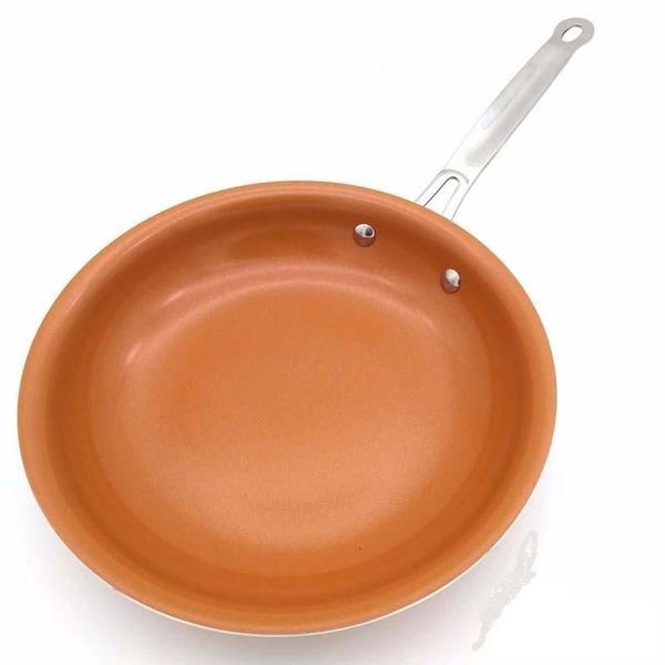 Frigideira Antiaderente com Revestimento Cerâmica e Titânio - Não Gruda sem Óleo - MaxChef 28CM - ConnectCell Imagem de Frigideira Antiaderente com Revestimento Cerâmica e Titânio - Não Gruda sem Óleo - MaxChef 28CM