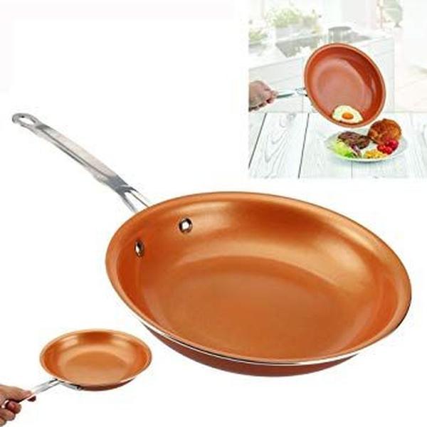 Frigideira Antiaderente com Revestimento Cerâmica e Titânio - Não Gruda sem Óleo - MaxChef 28CM - ConnectCell Imagem de Frigideira Antiaderente com Revestimento Cerâmica e Titânio - Não Gruda sem Óleo - MaxChef 28CM