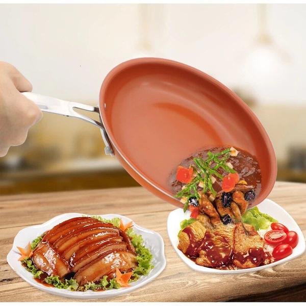 Frigideira Antiaderente com Revestimento em Cerâmica 20 24 ou 28 cm - FRIGIDEIRA 20 24 E 28CM Imagem de Frigideira Antiaderente com Revestimento em Cerâmica 20 24 ou 28 cm
