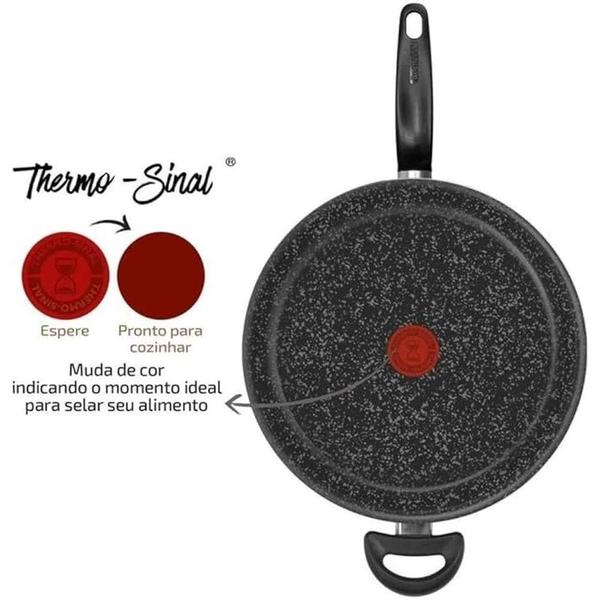 Frigideira Antiaderente Elegance 28cm - Rochedo Imagem de Frigideira Antiaderente Elegance 28cm - Rochedo