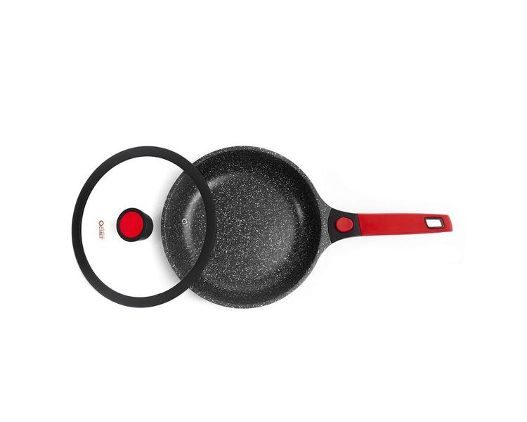 Frigideira Antiaderente Em Mármore 24cm Autêntico Chef Imagem de Frigideira Antiaderente Em Mármore 24cm Autêntico Chef