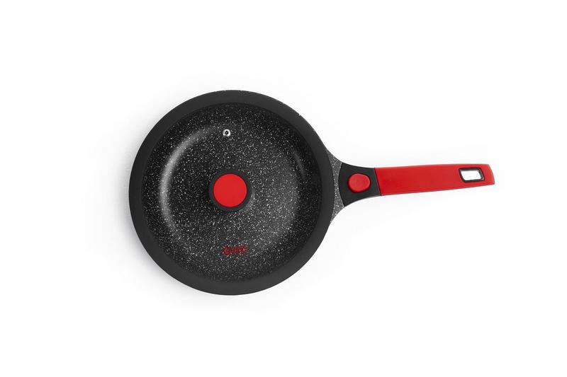 Frigideira Antiaderente Em Mármore 28cm Autêntico Chef Imagem de Frigideira Antiaderente Em Mármore 28cm Autêntico Chef