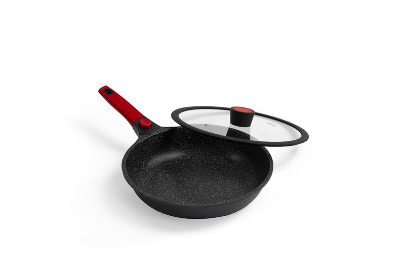 Frigideira Antiaderente Em Mármore 28cm Autêntico Chef Imagem de Frigideira Antiaderente Em Mármore 28cm Autêntico Chef
