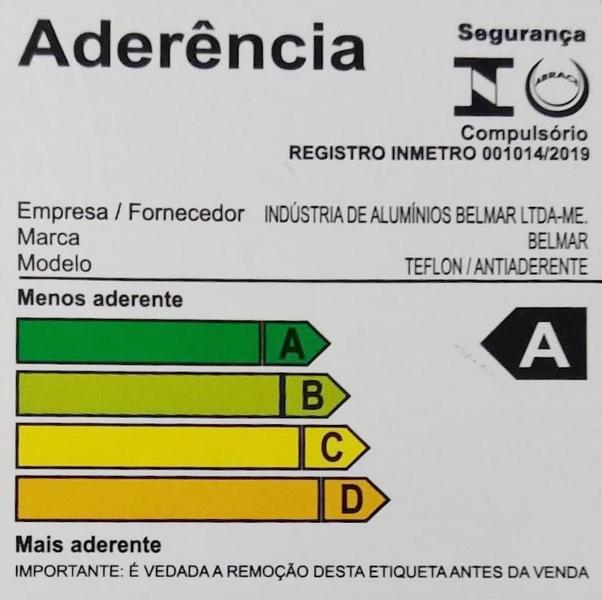 Frigideira Antiaderente Grande Nº24 Vermelha Tampa De Vidro - Belmar Imagem de Frigideira Antiaderente Grande Nº24 Vermelha Tampa De Vidro