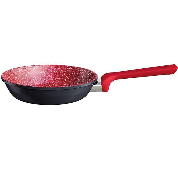 Frigideira Antiaderente Indução ColorStone 1L Titânio Euro Imagem de Frigideira Antiaderente Indução ColorStone 1L Titânio Euro