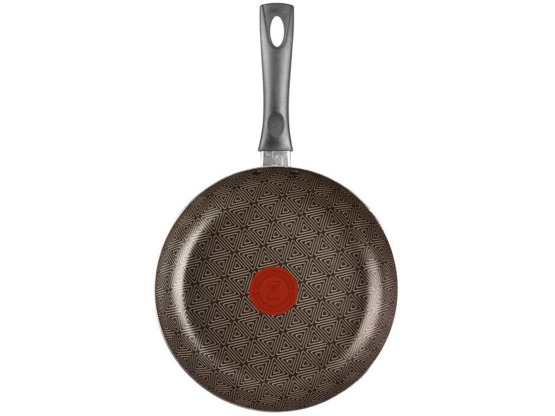 Frigideira Antiaderente Rochedo de Alumínio Facilita Vermelho 20cm Imagem de Frigideira Antiaderente Rochedo de Alumínio Facilita Vermelho 20cm
