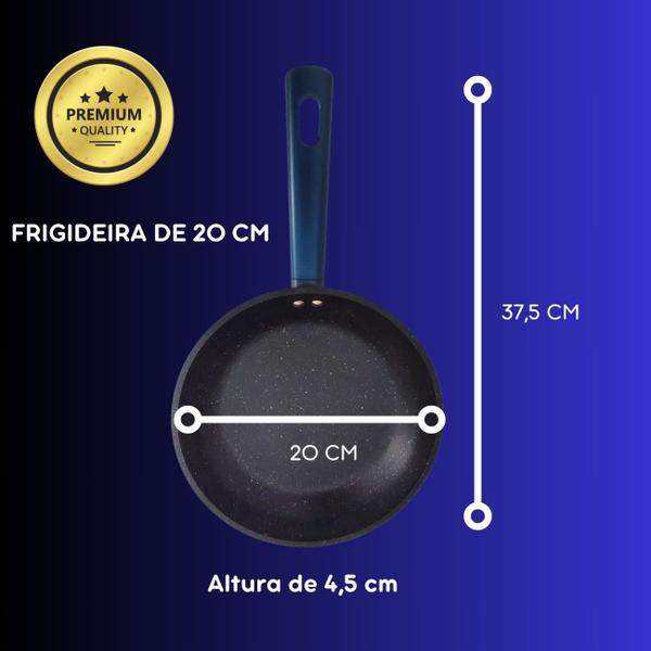 Imagem de Frigideira Antiaderente Royal Premium 20 Cm Indução Gás