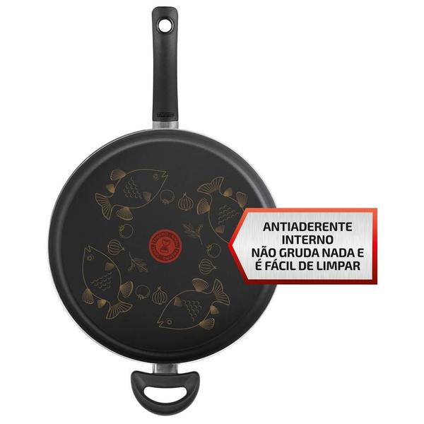 Imagem de Frigideira Caldeirada Funda Rochedo Smart Revestida 28 cm