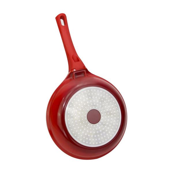 Frigideira Cerâmica 24 Cm Cook&Chef Indução Mimo Style Verm Imagem de Frigideira Cerâmica 24 Cm Cook&Chef Indução Mimo Style Verm