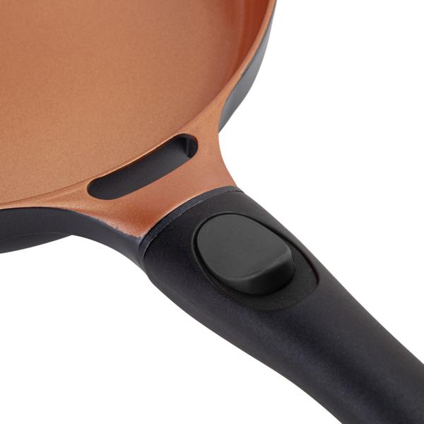 Frigideira Cerâmica 28 cm Le Cook Premier Black Indução Imagem de Frigideira Cerâmica 28 cm Le Cook Premier Black Indução