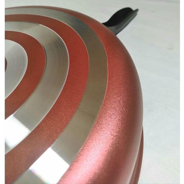 Frigideira Cereja Antiaderente 24 Cm Com Tampa De Vidro - Marcolar Imagem de Frigideira Cereja Antiaderente 24 Cm Com Tampa De Vidro