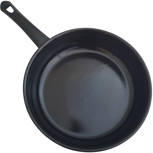 Frigideira Com Tampa E Cesto Para Fritura 2,7l Frigideira Esmaltada 3 Em 1 Fritadeira - Disul Imagem de Frigideira Com Tampa E Cesto Para Fritura 2,7l Frigideira Esmaltada 3 Em 1 Fritadeira