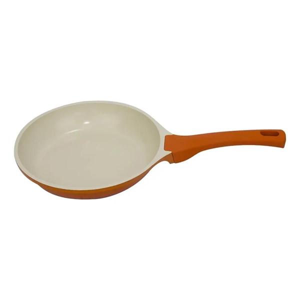 Imagem de Frigideira Cook e Chefe Cerâmica em Alumínio Indução 28cm 2,4L Laranja 9507 Mimo Style