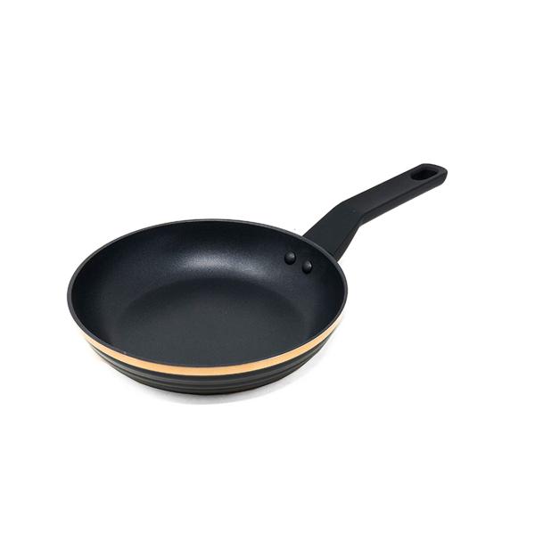 Imagem de Frigideira Cozinha Casa Panela Antiaderente Cobre Gold 20cm Excalibur