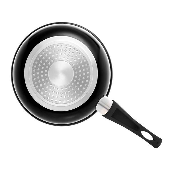 Frigideira de Indução Revestimento Antiaderente Cerâmica 24cm Preto e Vermelho - Lyor Imagem de Frigideira de Indução Revestimento Antiaderente Cerâmica 24cm Preto e Vermelho - Lyor