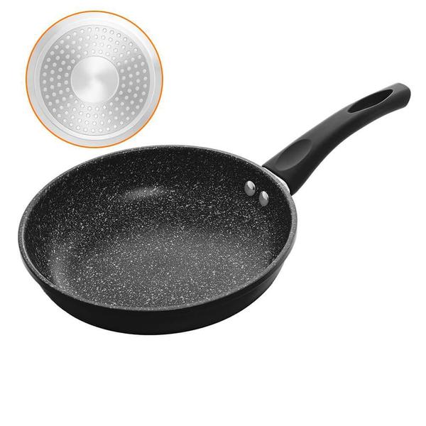 Frigideira de Indução Revestimento Antiaderente Cerâmica 24cm Preto - Lyor 5215 Imagem de Frigideira de Indução Revestimento Antiaderente Cerâmica 24cm Preto - Lyor 5215