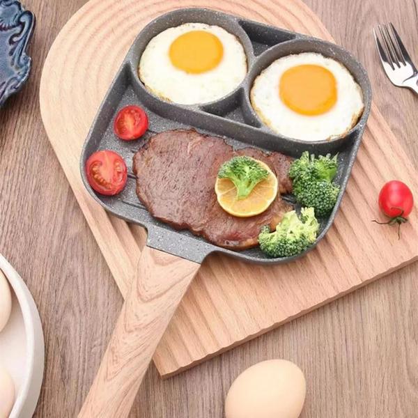 frigideira de ovo antiaderente panelas de panqueca 2 copos panela panqueca ovo adequado para fogão a gás fogão de induçã - FRIGIDEIRA 3 LADOS Imagem de frigideira de ovo antiaderente panelas de panqueca 2 copos panela panqueca ovo adequado para fogão a gás fogão de induçã