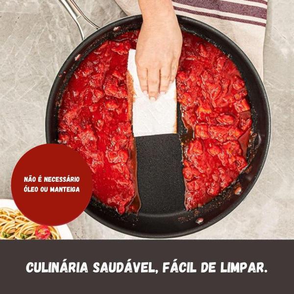Frigideira De Pedra Profissional, Não Gruda - Zonne Imagem de Frigideira De Pedra Profissional, Não Gruda