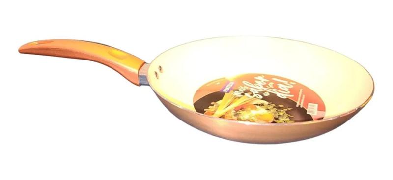 Frigideira Dourado Rose Com Revestimento Em Cerâmica 28cm Frita Sem Óleo - Fratelli Imagem de Frigideira Dourado Rose Com Revestimento Em Cerâmica 28cm Frita Sem Óleo