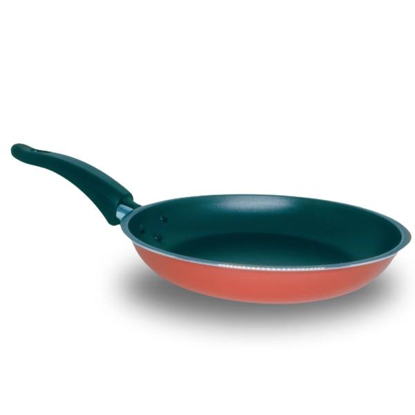 Frigideira Francesa Antiaderente Teflon 18 cm Vermelho Cereja - Imperial Alumínios Imagem de Frigideira Francesa Antiaderente Teflon 18 cm Vermelho Cereja