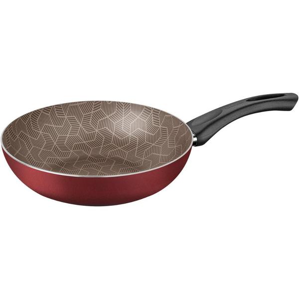Frigideira Funda Tramontina Antiaderente Paris 28cm Vermelho Imagem de Frigideira Funda Tramontina Antiaderente Paris 28cm Vermelho
