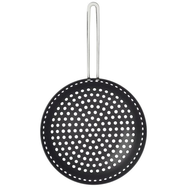 Frigideira Furada Grelha Wok 26Cm Anodizado Tramontina Imagem de Frigideira Furada Grelha Wok 26Cm Anodizado Tramontina