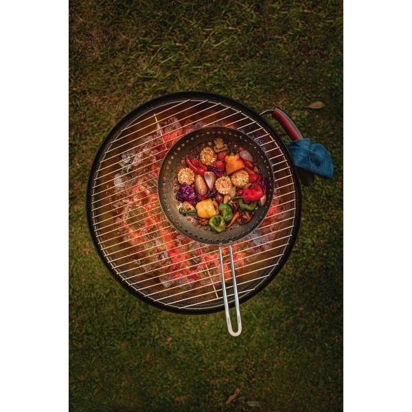 Frigideira Furada Grelha Wok 26Cm Anodizado Tramontina Imagem de Frigideira Furada Grelha Wok 26Cm Anodizado Tramontina