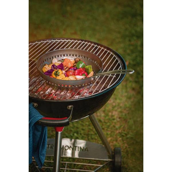 Frigideira Furada Grelha Wok 26Cm Anodizado Tramontina Imagem de Frigideira Furada Grelha Wok 26Cm Anodizado Tramontina