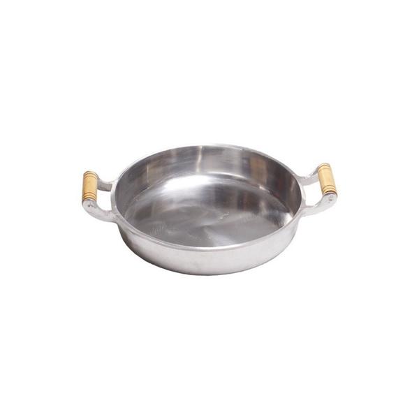 Frigideira Grande De Aluminio Batido Fundido N 36 Com Tampa - Leo Utensílios Imagem de Frigideira Grande De Aluminio Batido Fundido N 36 Com Tampa