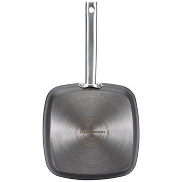 Frigideira Grill Foodies 28x28x5,0cm. Alumínio Forjado e Indução Masterpro - Bergner Imagem de Frigideira Grill Foodies 28x28x5,0cm. Alumínio Forjado e Indução Masterpro