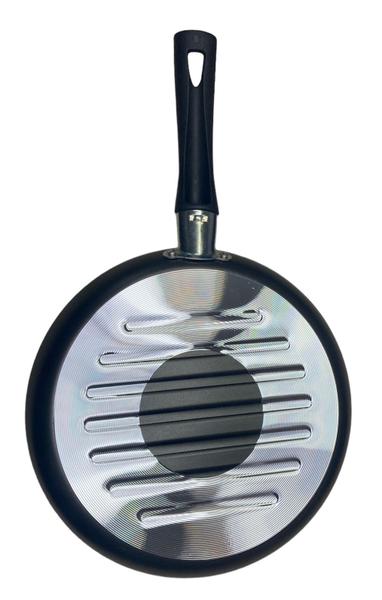 Imagem de Frigideira grill luxury antiaderente grafite 22cm