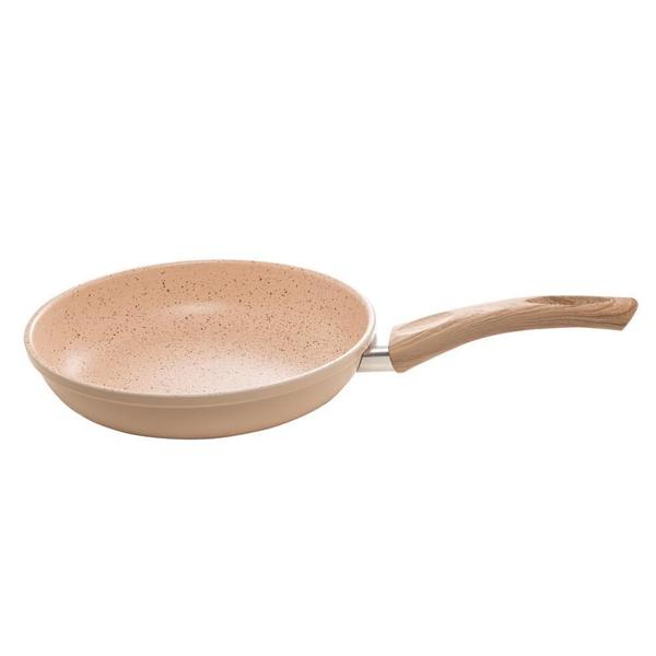 Frigideira Lyor De Alumínio E Cerâmica Granilite Bege 24Cm Imagem de Frigideira Lyor De Alumínio E Cerâmica Granilite Bege 24Cm