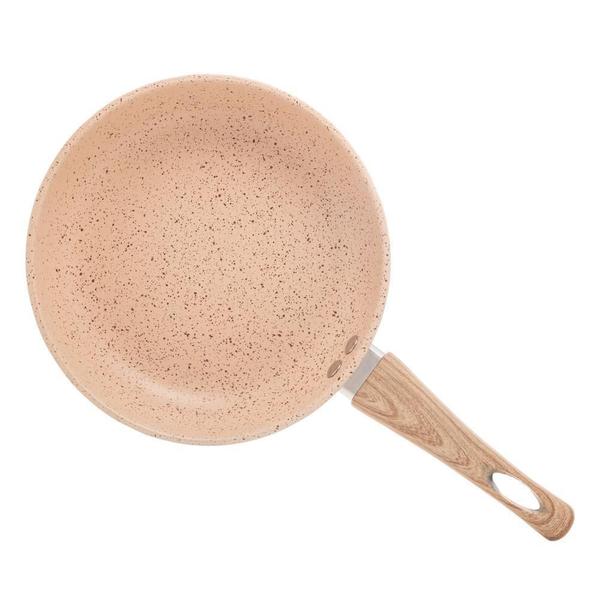Frigideira Lyor De Alumínio E Cerâmica Granilite Bege 24Cm Imagem de Frigideira Lyor De Alumínio E Cerâmica Granilite Bege 24Cm