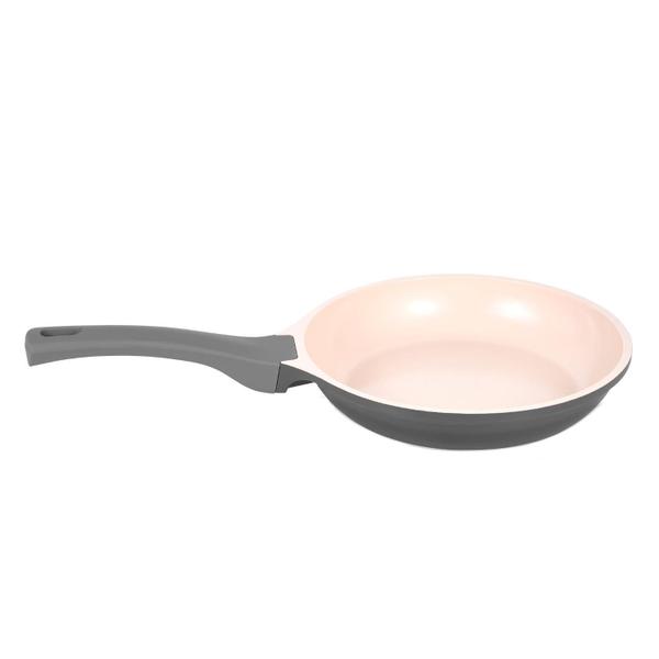 Frigideira Mimo Cook&Chef 24Cm - Cinza - Mimo Style Imagem de Frigideira Mimo Cook&Chef 24Cm - Cinza