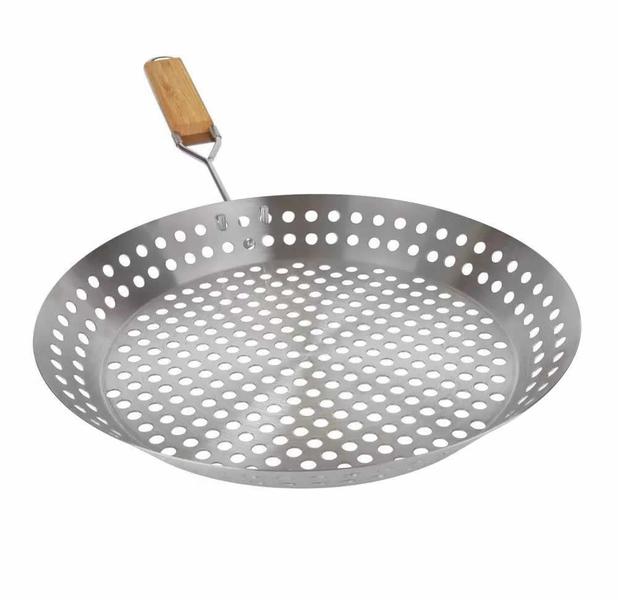 Imagem de Frigideira Mor para Grelhar 30 cm 2 em 1 Inox - 3375