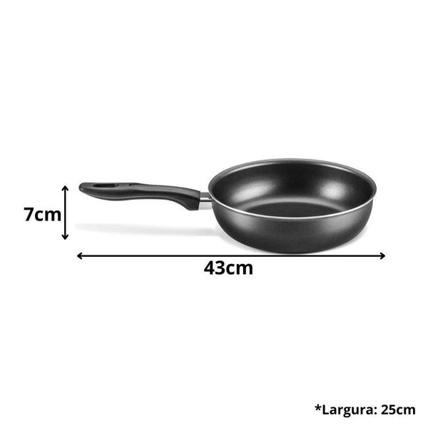 Imagem de Frigideira MTA Supra Alta Antiaderente 2.5L