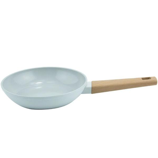 Frigideira Norma em Alumínio com Revestimento Antiaderente Cerâmico Cinza e Fundo de Indução 24cm 1,65L - Fracalanza Imagem de Frigideira Norma em Alumínio com Revestimento Antiaderente Cerâmico Cinza e Fundo de Indução 24cm 1,65L - Fracalanza